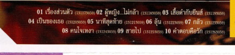บี น้ำทิพย์ จงรัชตะวิบูลย์ - ผู้หญิง ไม่กลัว VCD1130-WEB2